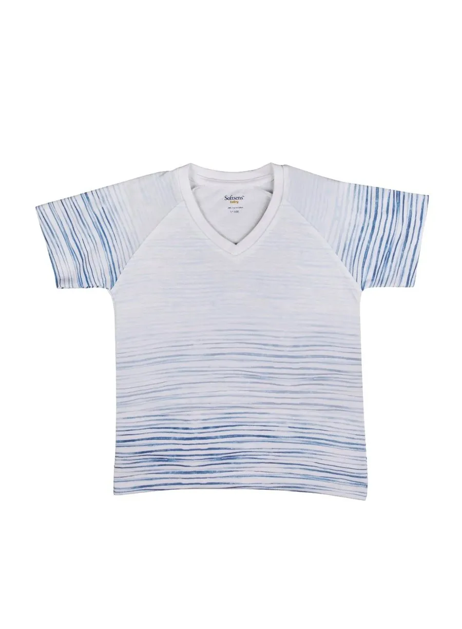 2-Piece Beach Life T-shirt & Oxford Shorts Set
