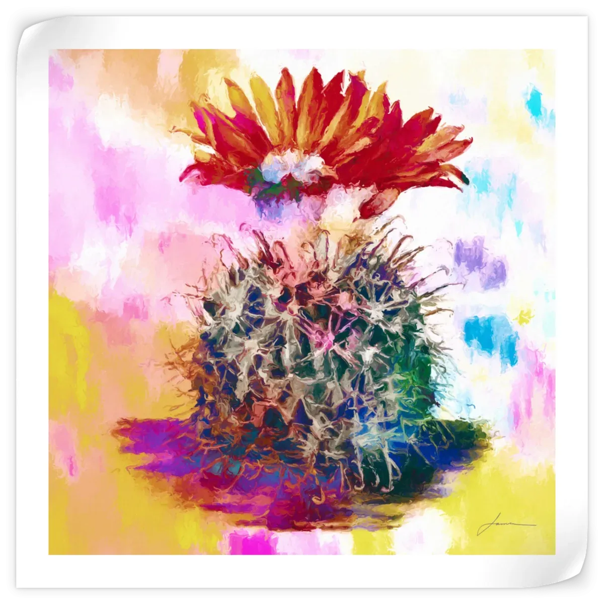 A Desert Bloom III Wall Art