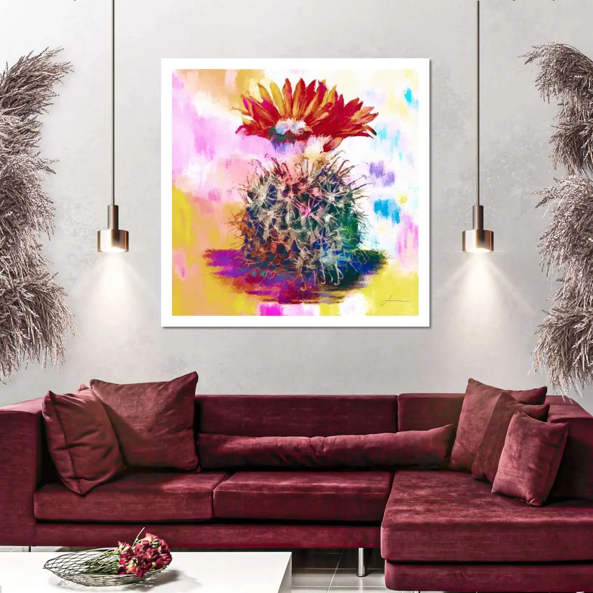 A Desert Bloom III Wall Art