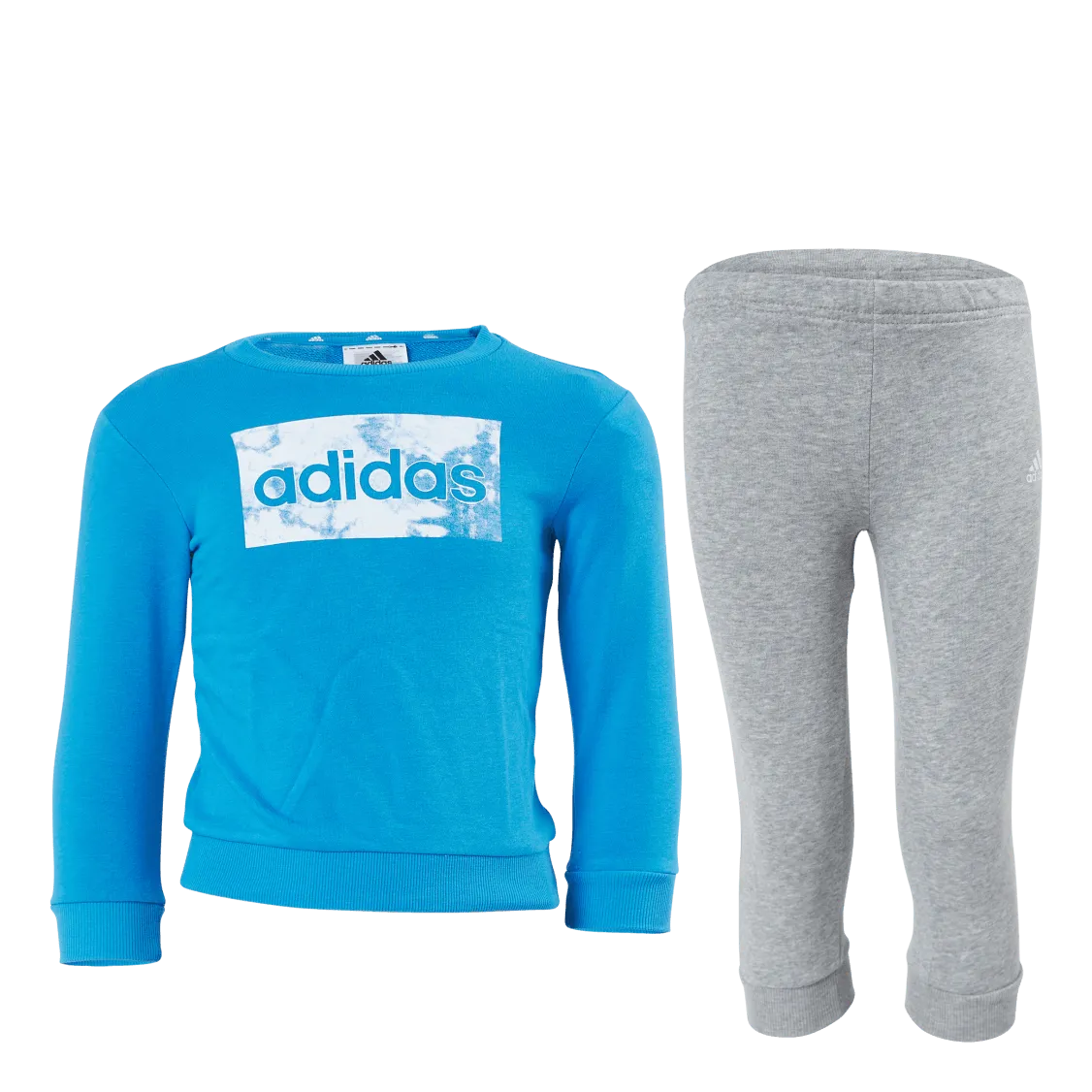 Adidas Essentials Sweatshirt And Pants Bright Blue