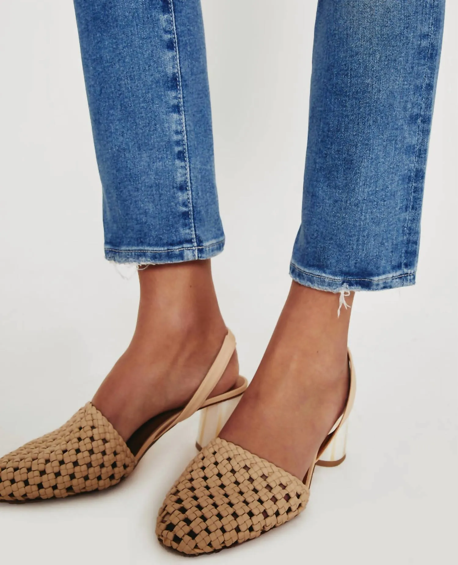 Ag Jeans - Mari Crop Straight Leg Jeans
