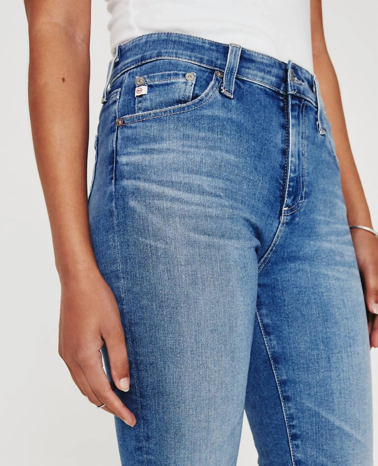 Ag Jeans - Mari Crop Straight Leg Jeans