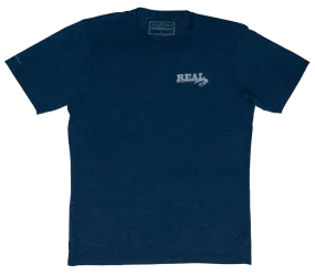 Anetik Low Pro Tech S/S Sun Shirt-Navy Heathered