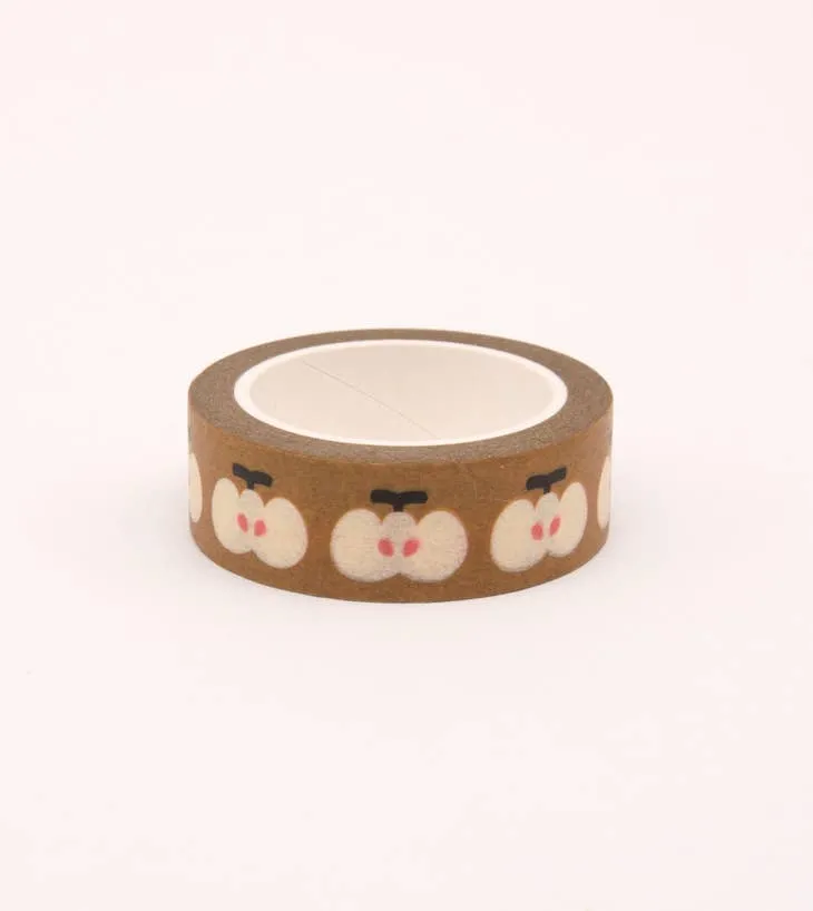 Apple Washi Tape - Honey