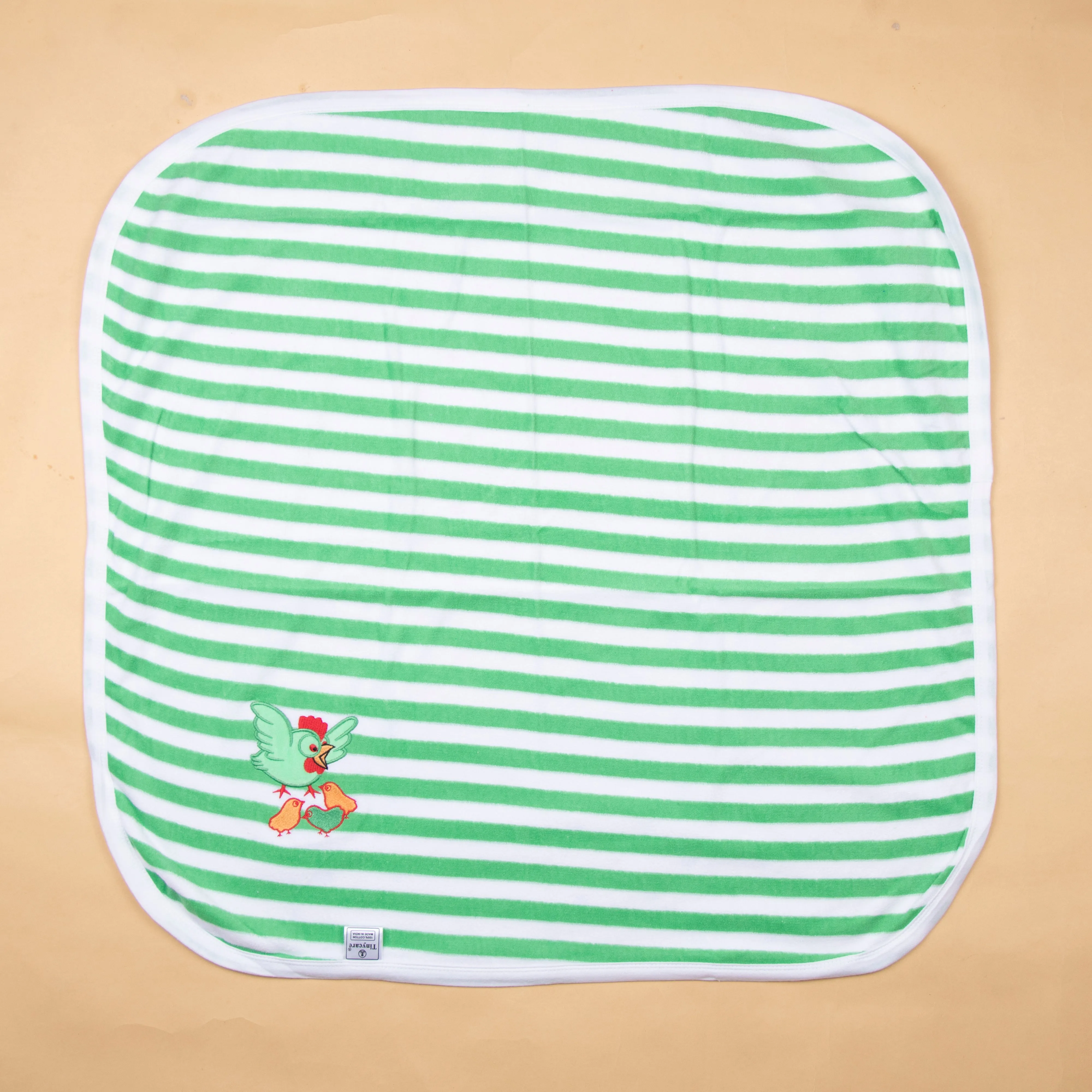 Baby Towel Terry Knitted Stripes
