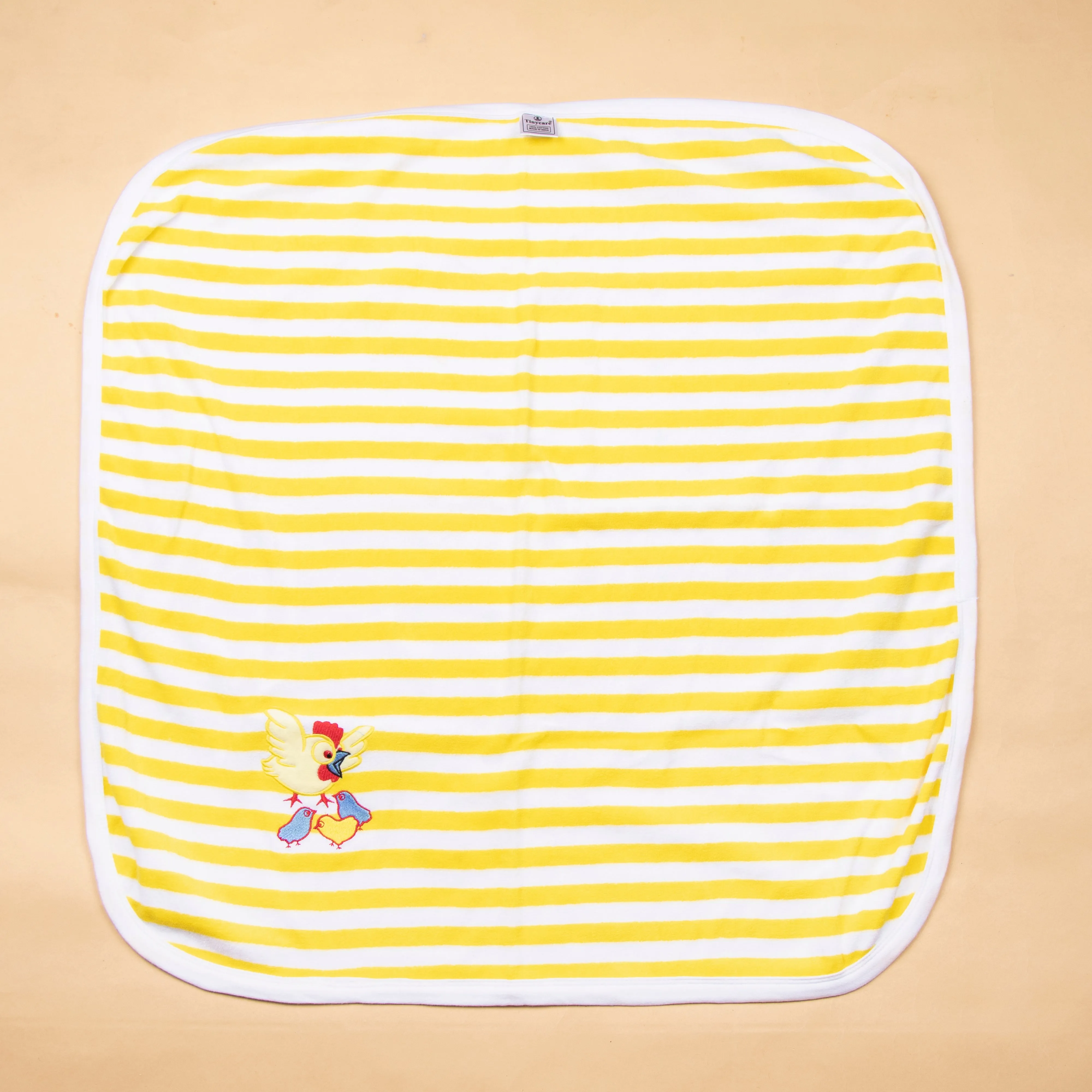 Baby Towel Terry Knitted Stripes