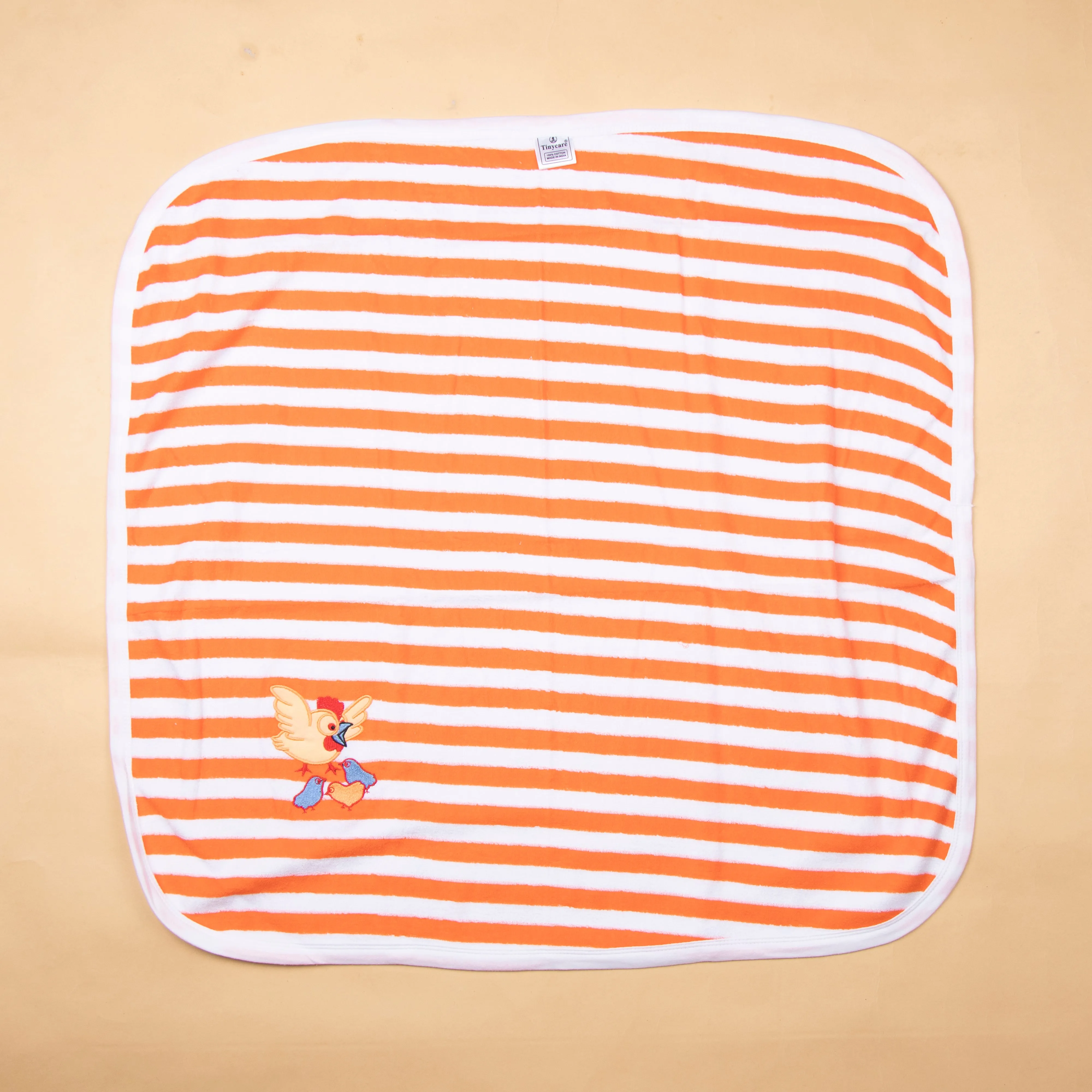 Baby Towel Terry Knitted Stripes