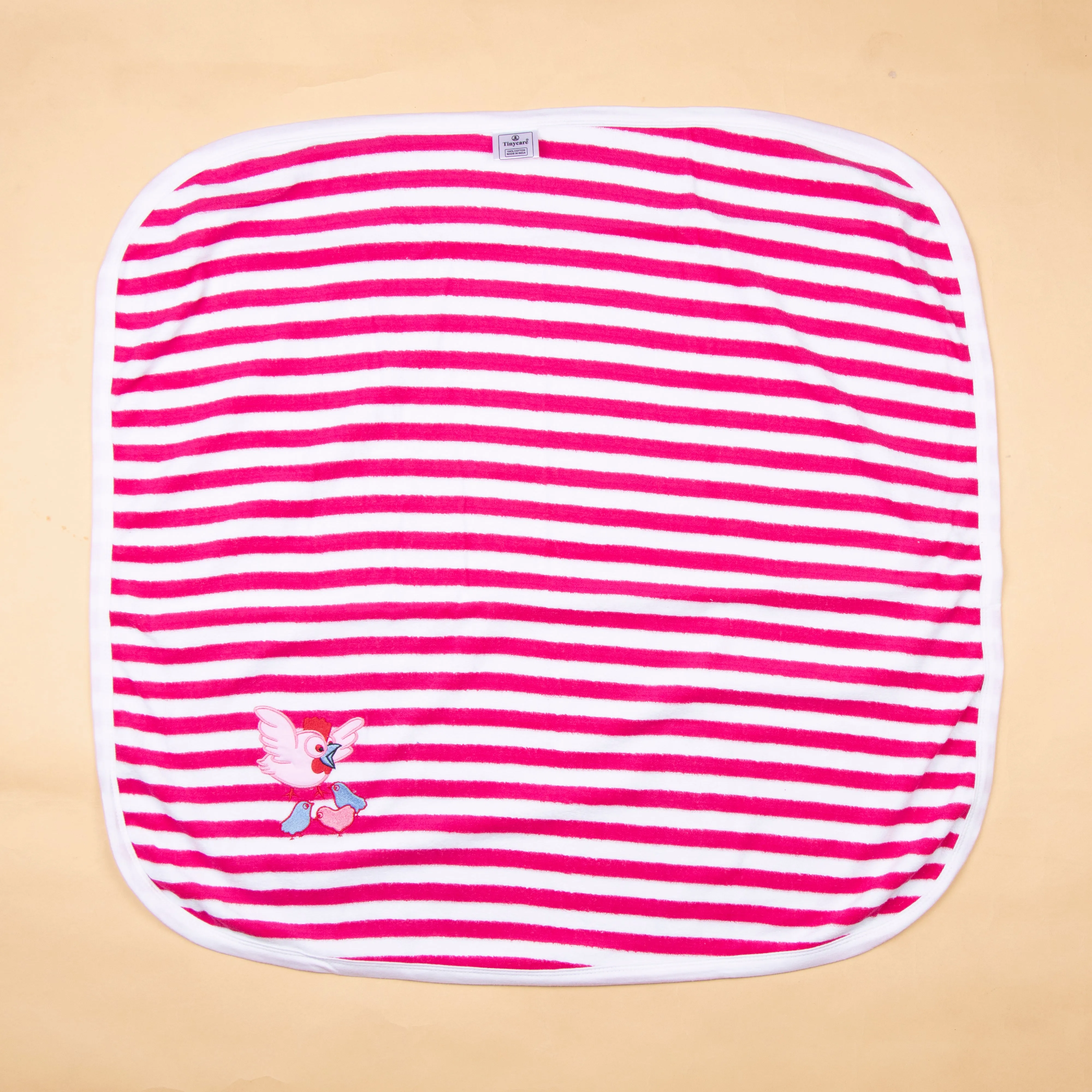 Baby Towel Terry Knitted Stripes