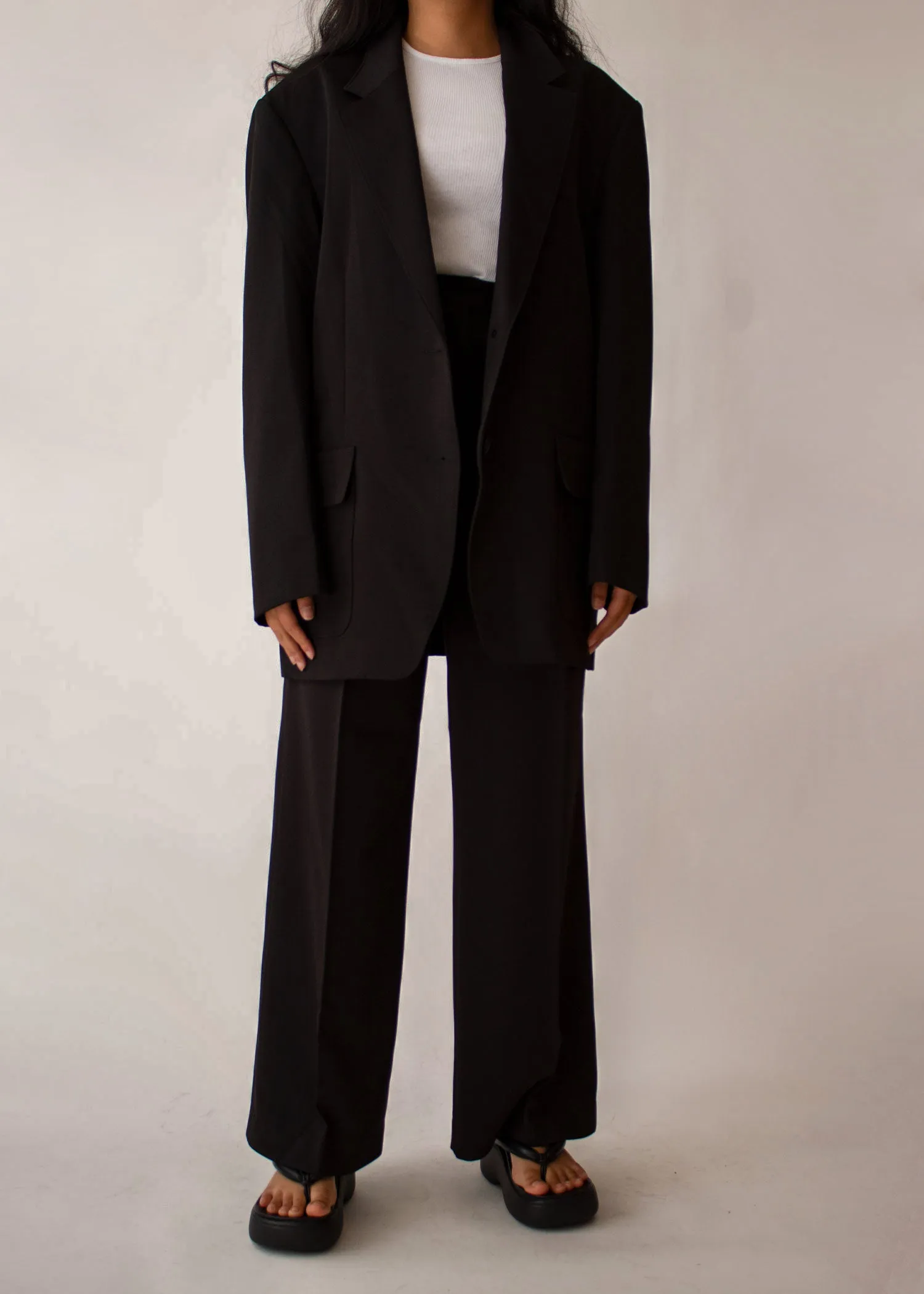 Black Oversized Blazer