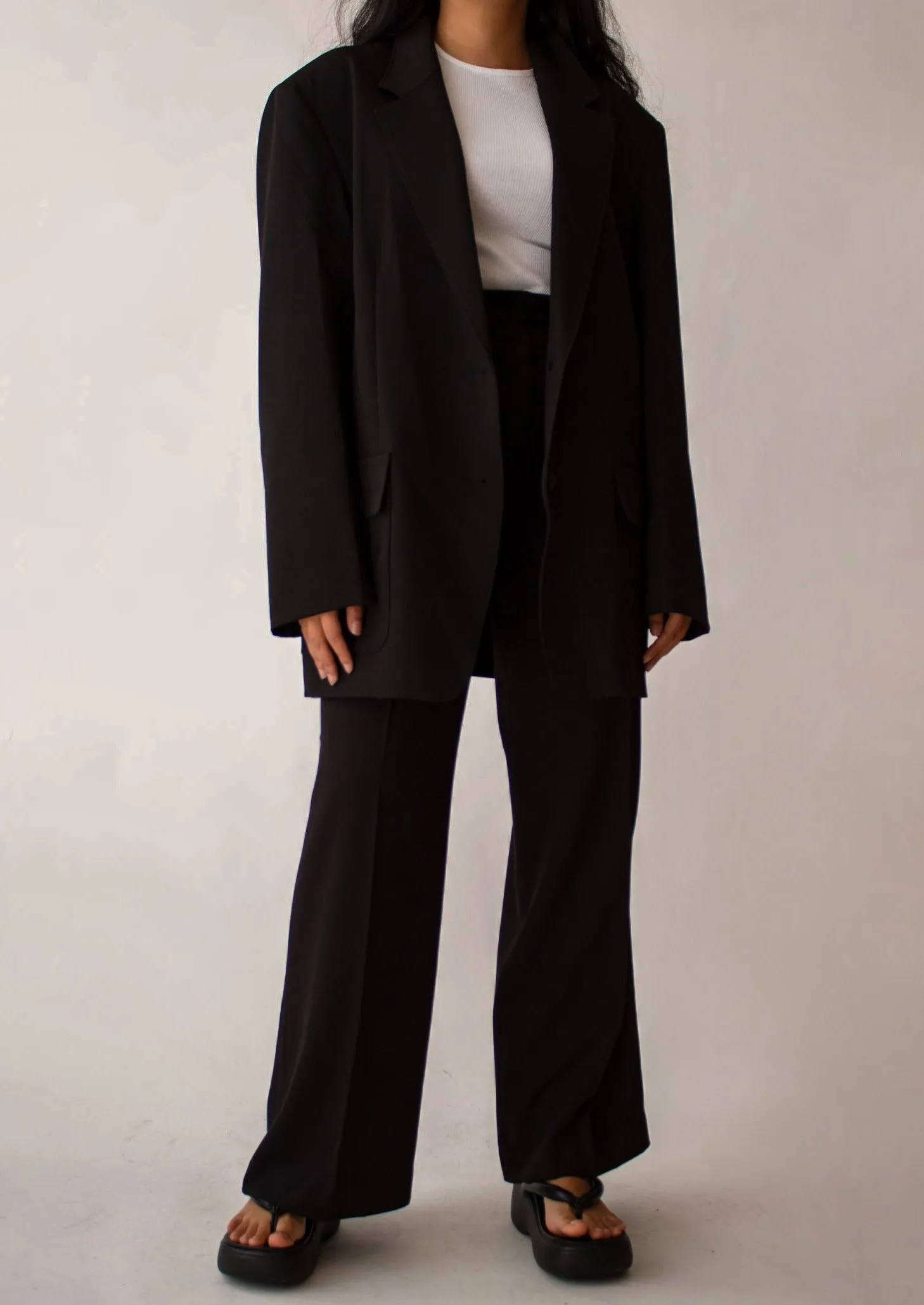 Black Oversized Blazer