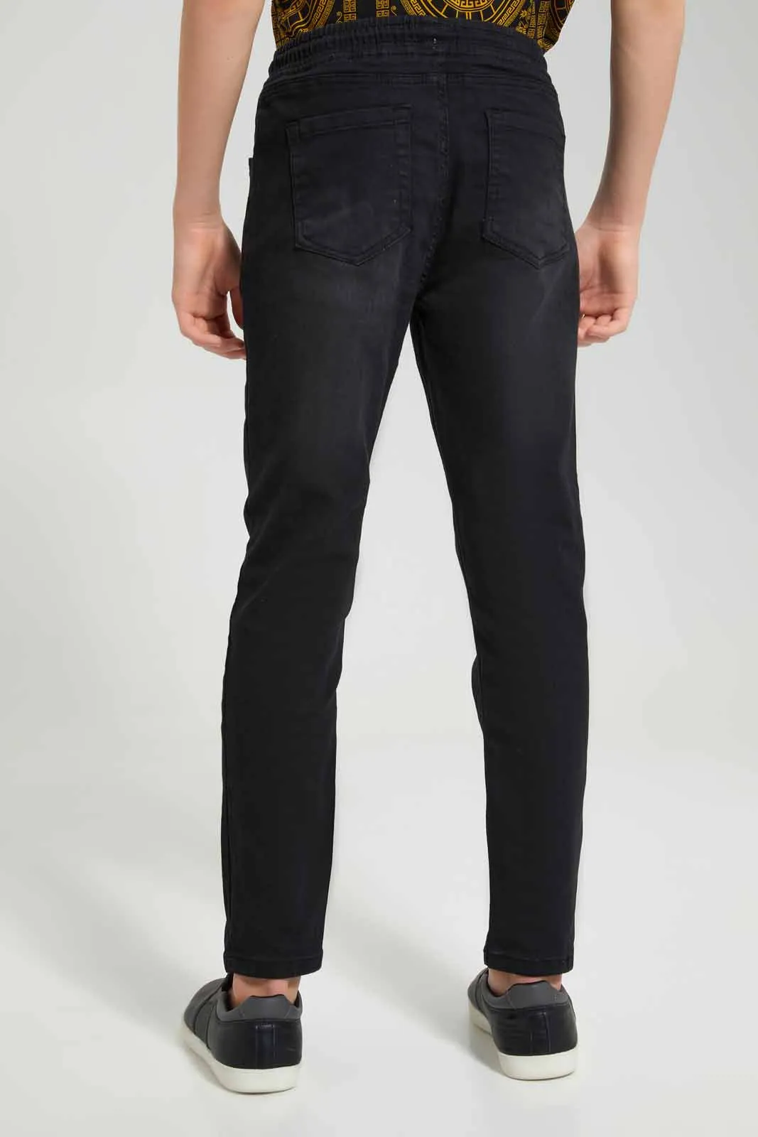 Black Pull-On Jean
