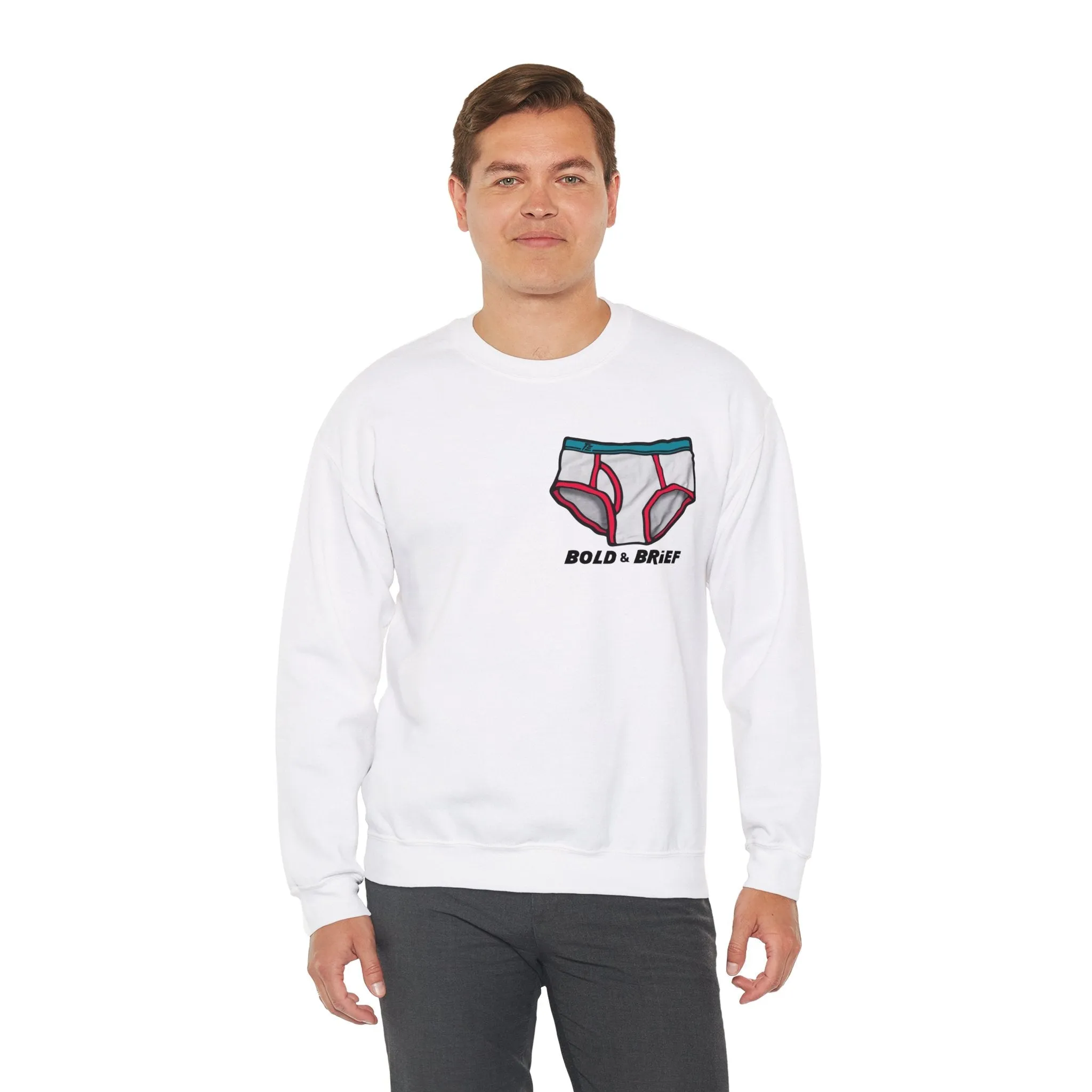 Bold & Brief, Tighty Whities Sweatshirt