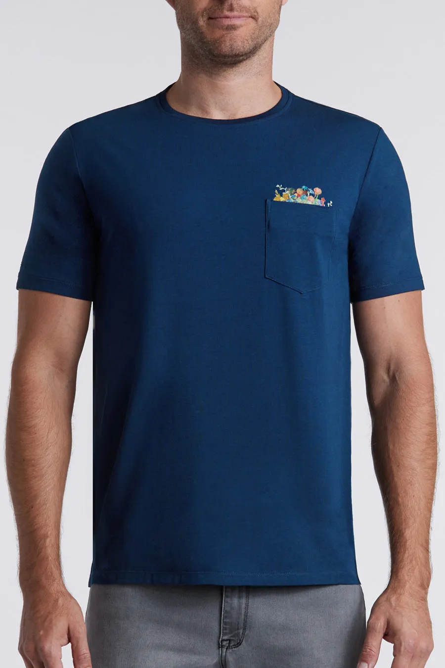 Brushed Bloom In Icy Cotton - Final Sale