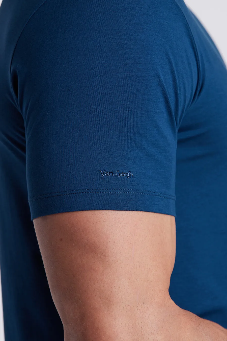 Brushed Bloom In Icy Cotton - Final Sale