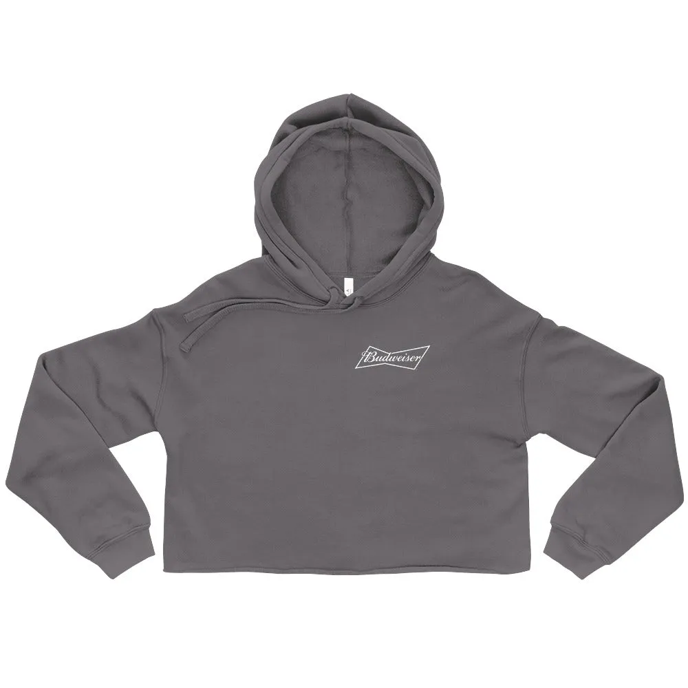 Budweiser Crop Hoodie