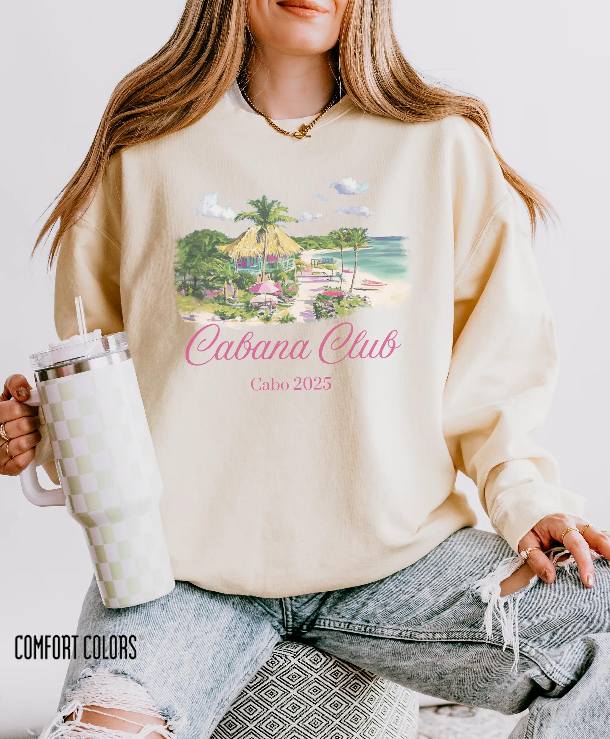 Cabana Club Personalized Sweatshirt