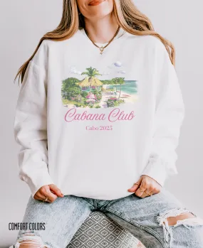 Cabana Club Personalized Sweatshirt