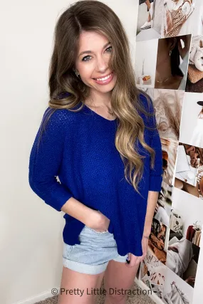 Crew Neck Knit Sweater