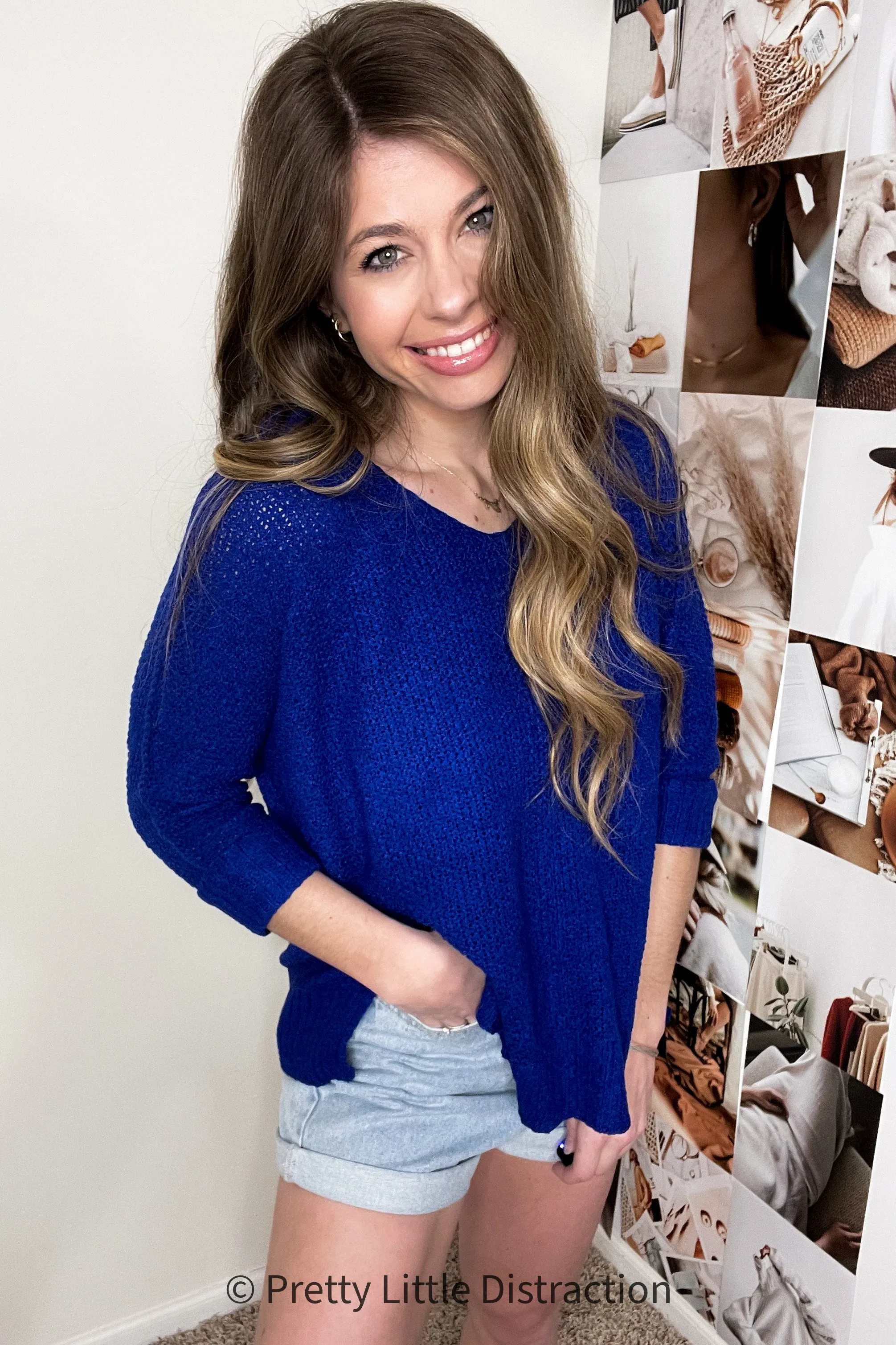 Crew Neck Knit Sweater