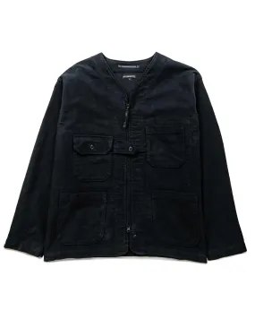 Engineered Garments Shooting Jacket Dark Navy Cotton Moleskin