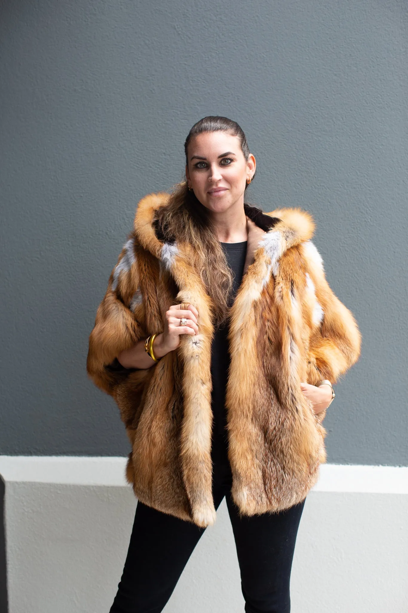 Fox Fur Capelet