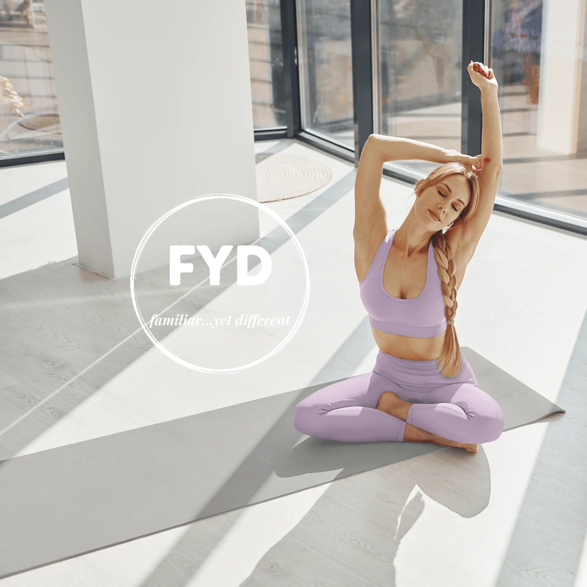 FYD 7 Pocket Leggings in lavender