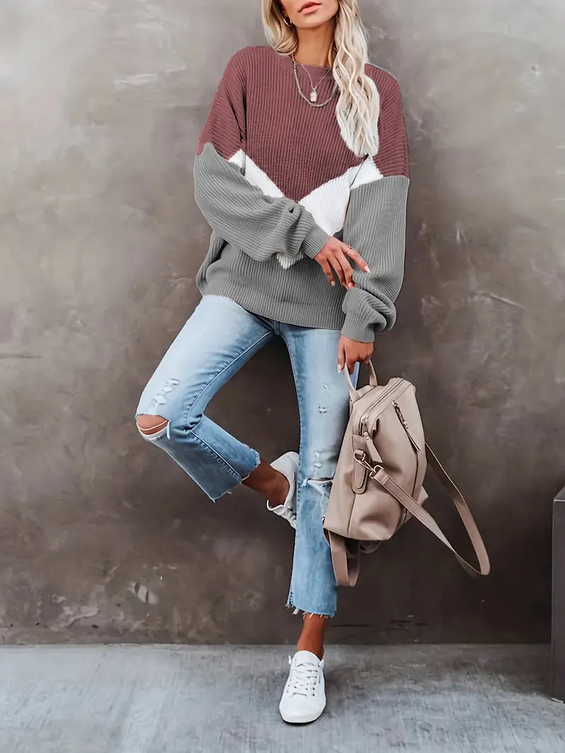 Geena - Stijlvolle langrmlige pullover voor dames