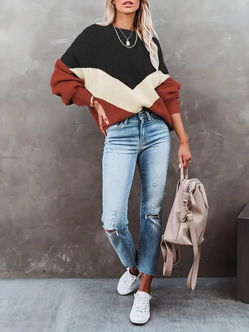 Geena - Stijlvolle langrmlige pullover voor dames
