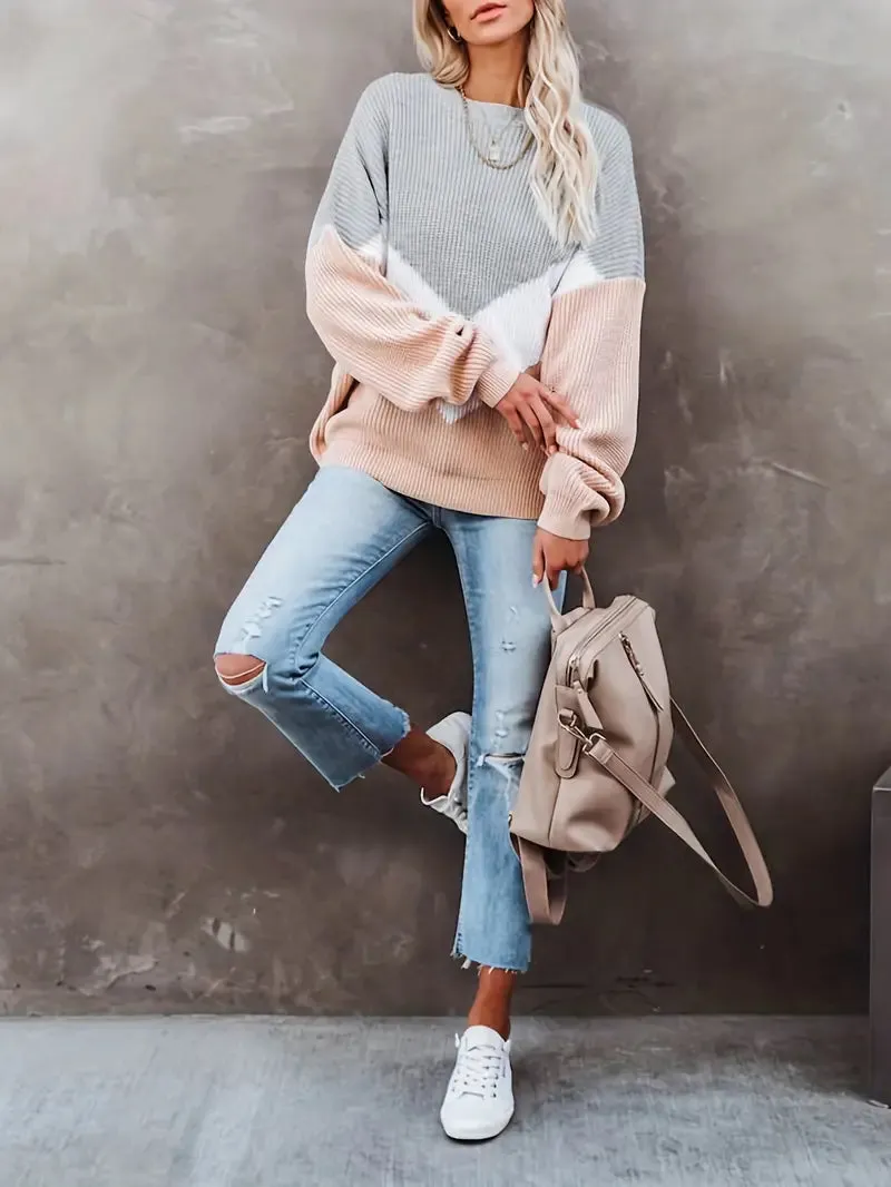 Geena - Stijlvolle langrmlige pullover voor dames