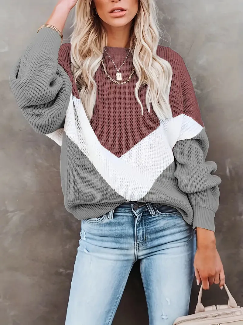 Geena - Stijlvolle langrmlige pullover voor dames