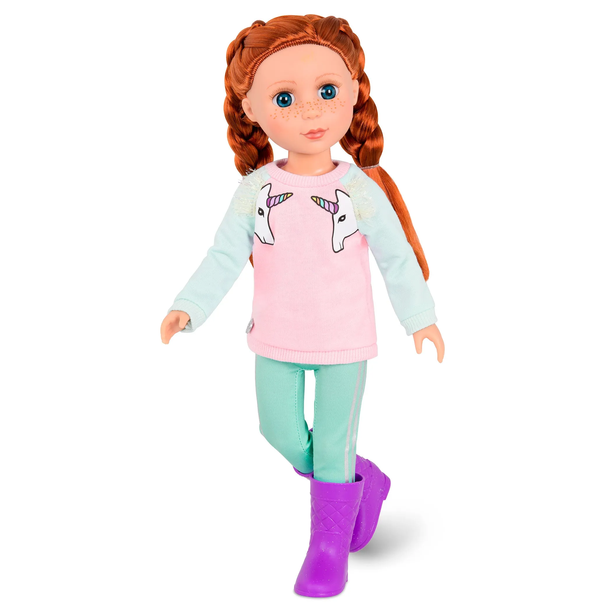 Glitter Girls Unicorn Dreaming Fashion Outfit (Pink) – 14-inch Doll Clothes and Accessories for Kids Ages 3 and Up