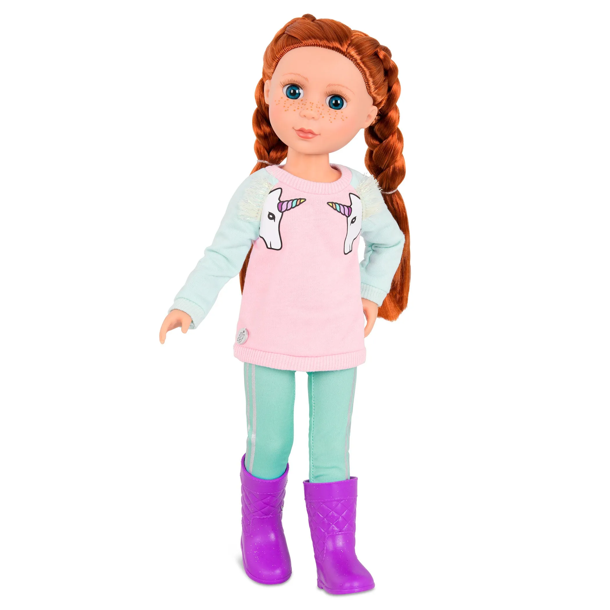 Glitter Girls Unicorn Dreaming Fashion Outfit (Pink) – 14-inch Doll Clothes and Accessories for Kids Ages 3 and Up