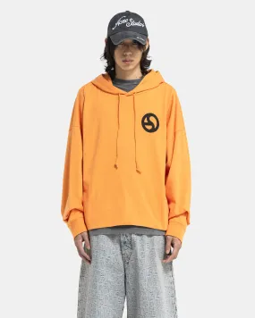 Hooded Sweater in Sharp Orange