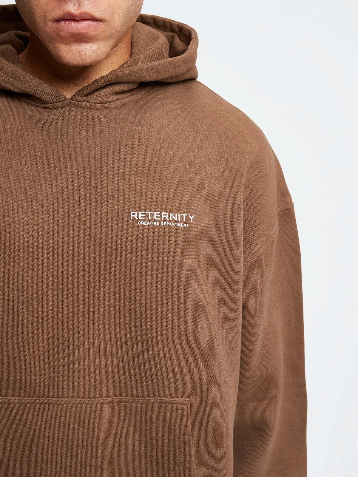 HOODIE CREATIVE DEPT - BROWN