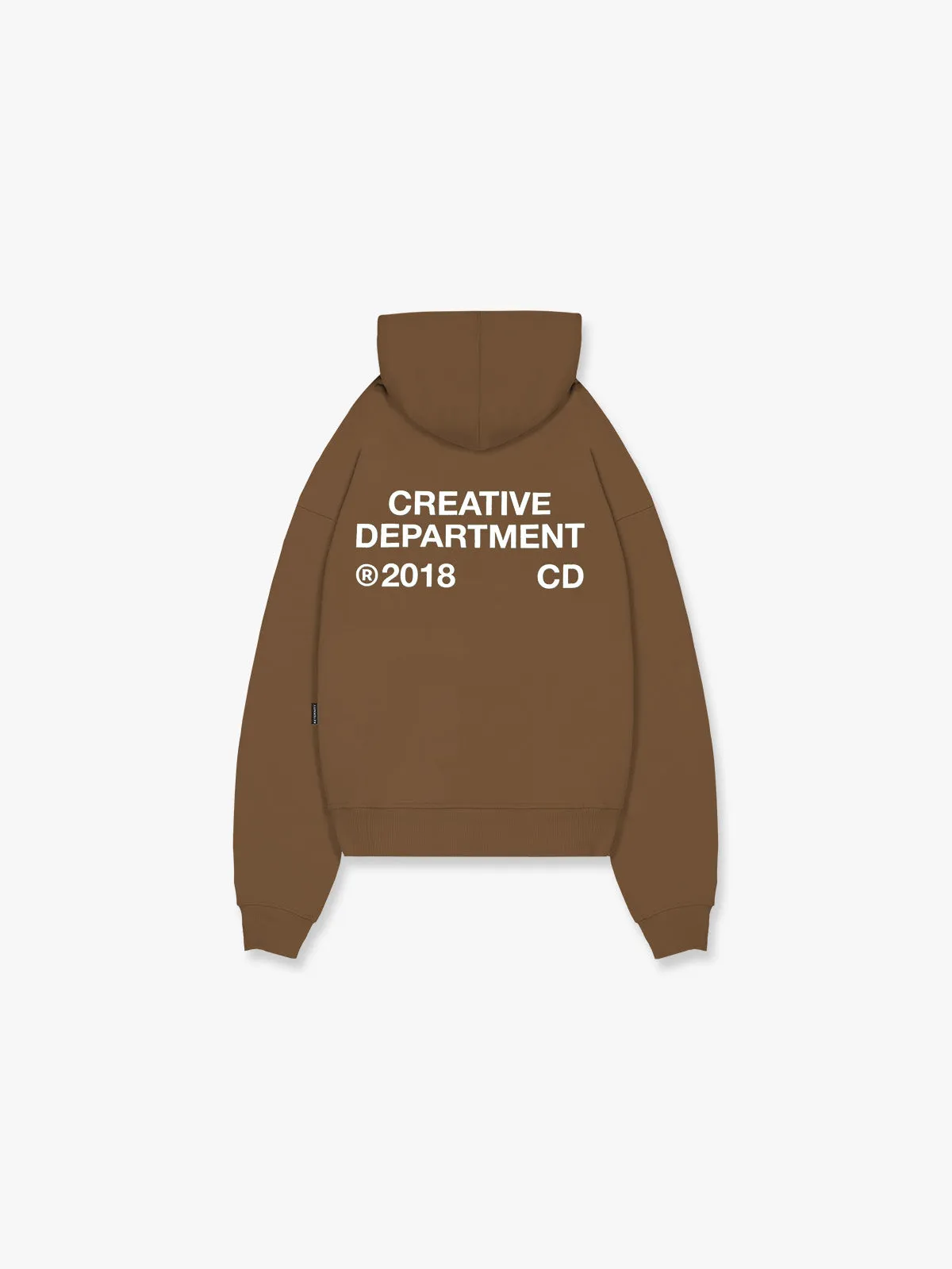 HOODIE CREATIVE DEPT - BROWN
