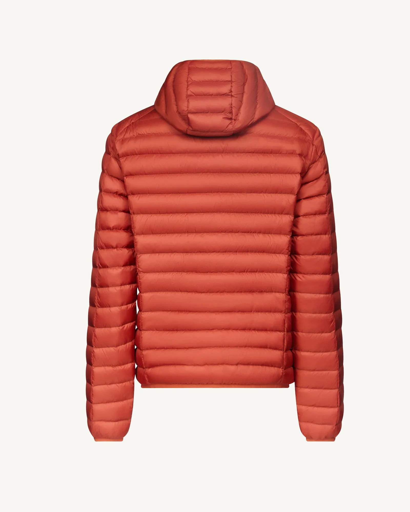 Intense rust Lightweight down jacket Nico