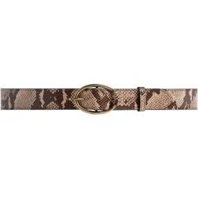 Jeans Belt / 16486 - snake sand