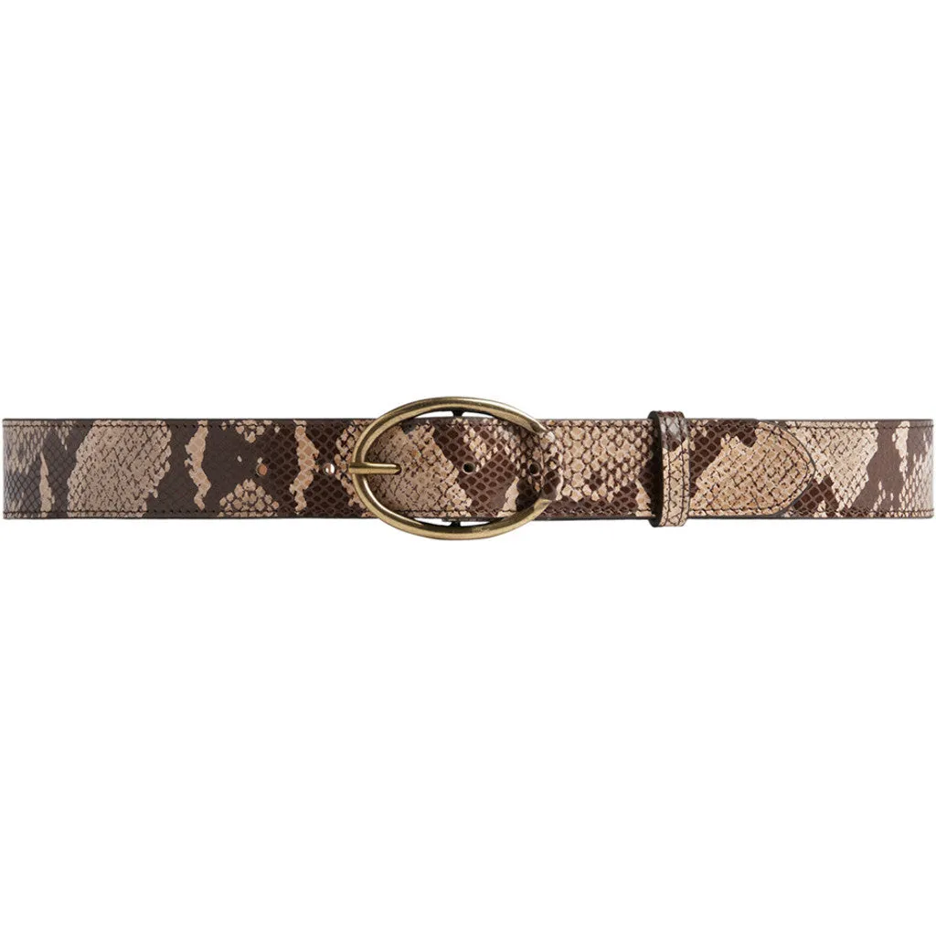 Jeans Belt / 16486 - snake sand