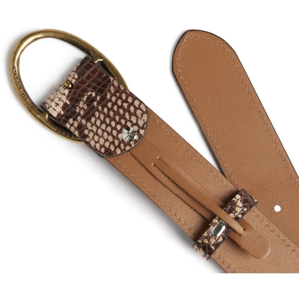 Jeans Belt / 16486 - snake sand