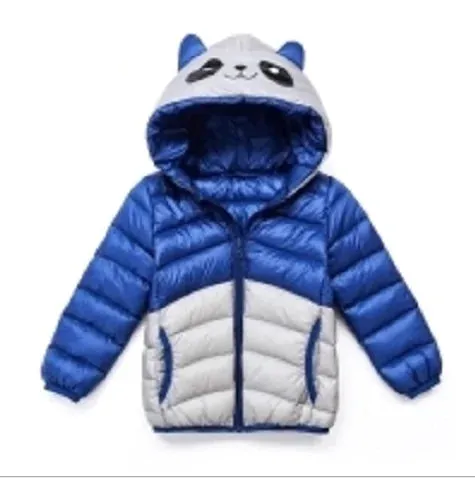 Kids Lightweight Short Down Jacket for Ages 2-6