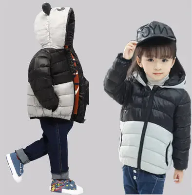 Kids Lightweight Short Down Jacket for Ages 2-6