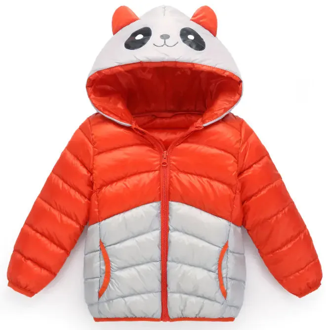 Kids Lightweight Short Down Jacket for Ages 2-6