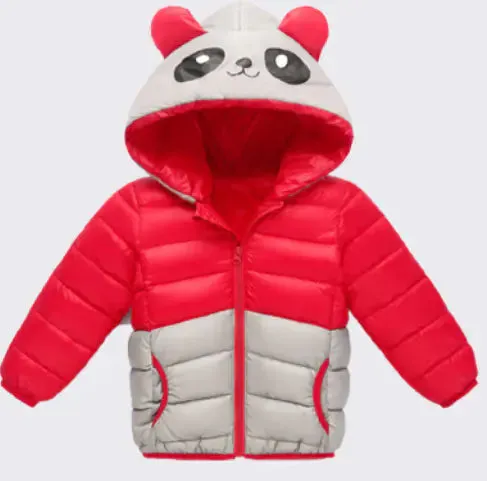 Kids Lightweight Short Down Jacket for Ages 2-6