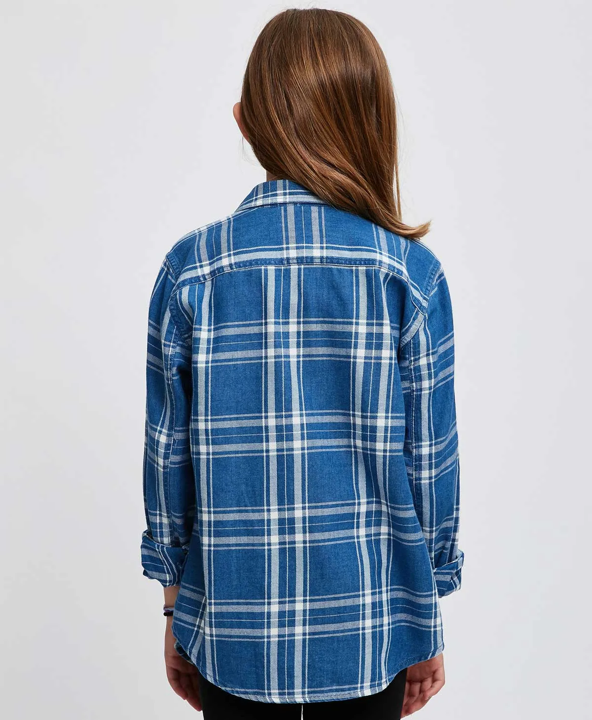 Kids Swift Plaid Longsleeve Shirt