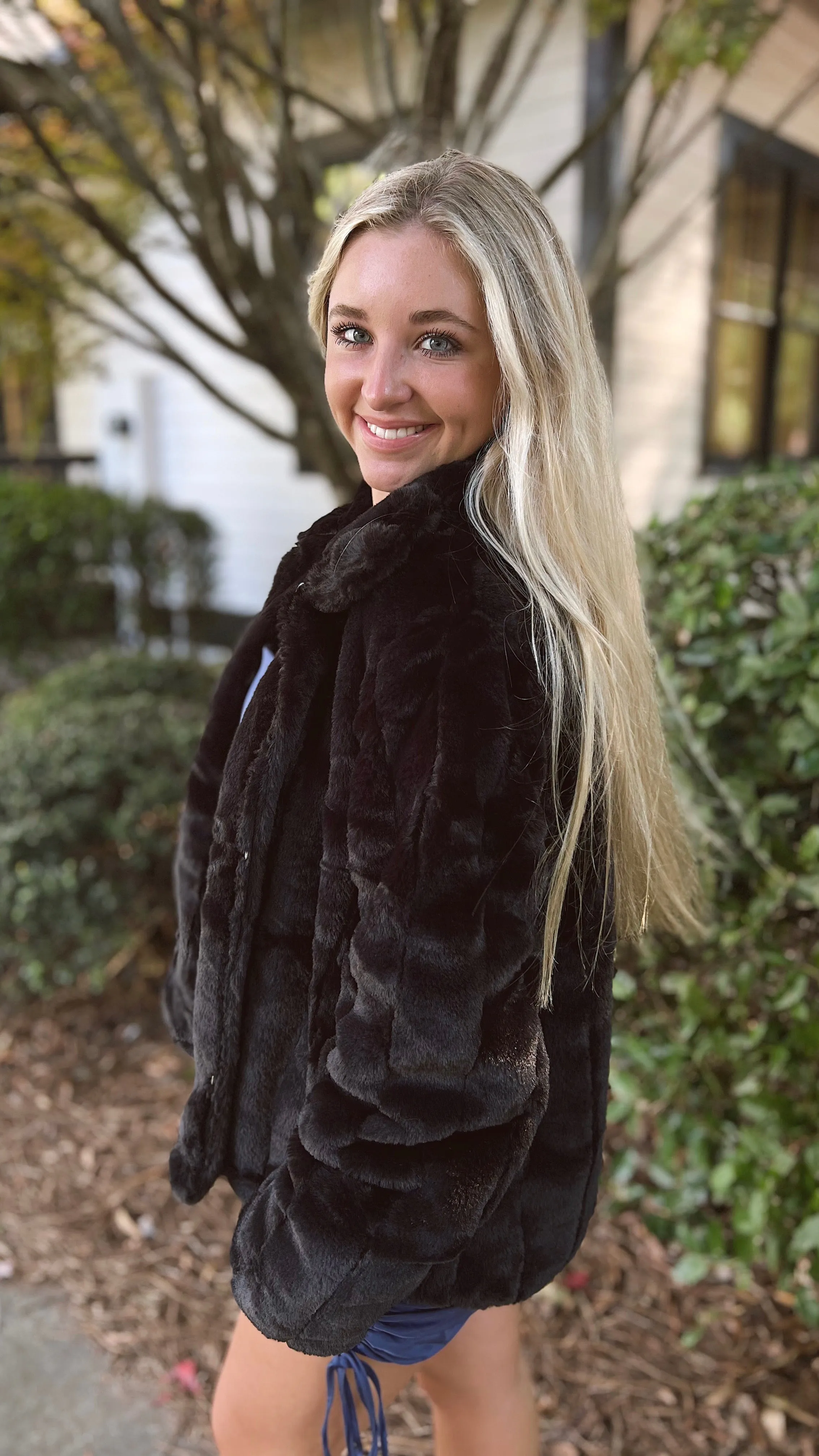 Knock Out Faux Fur Jacket