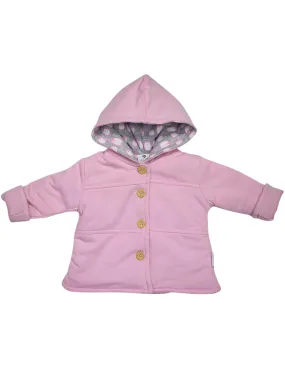 Korango Baby Penguin Lined Hooded Jacket - Pink