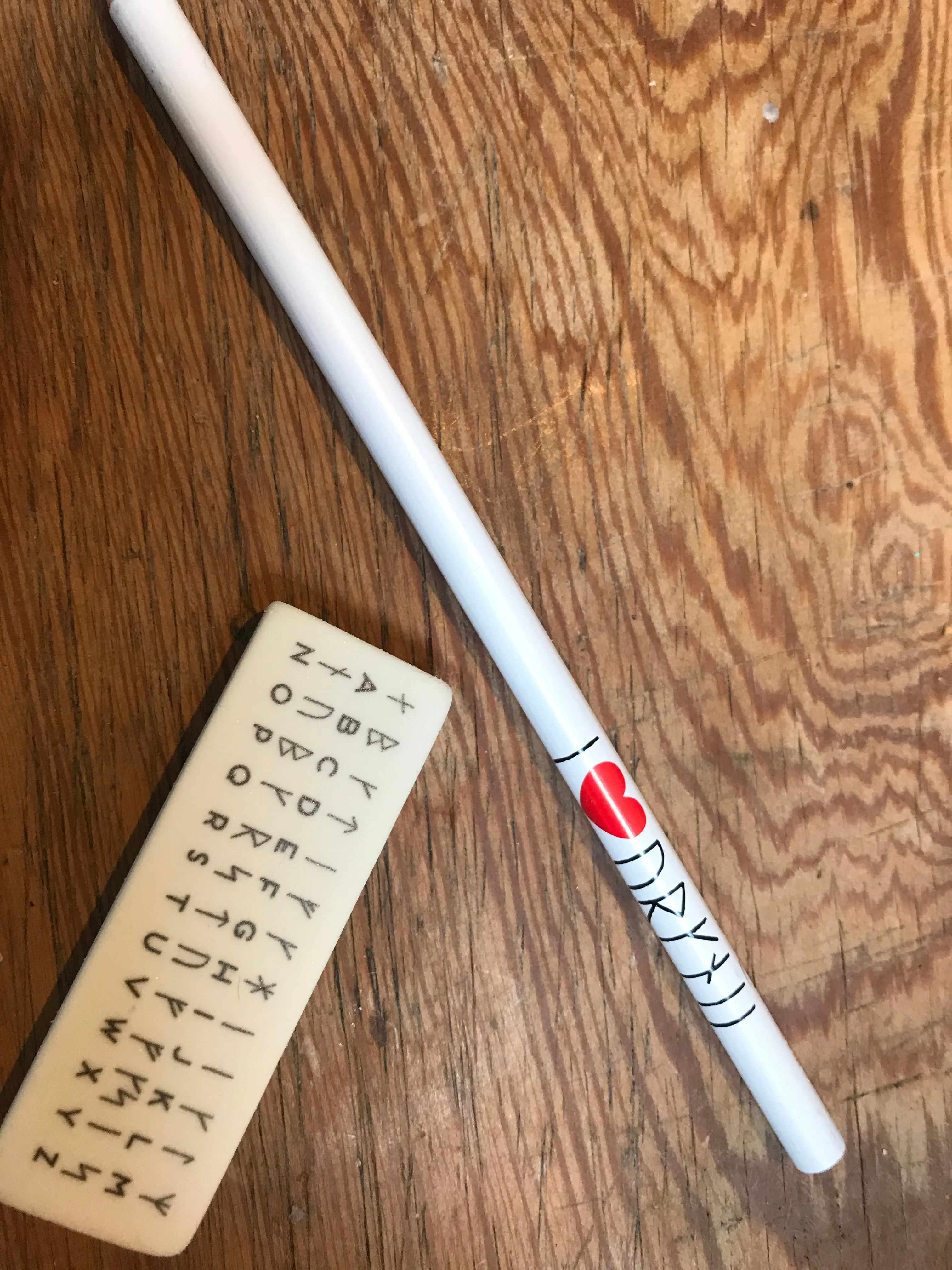'l Love Orkney Viking Runes' Pencil
