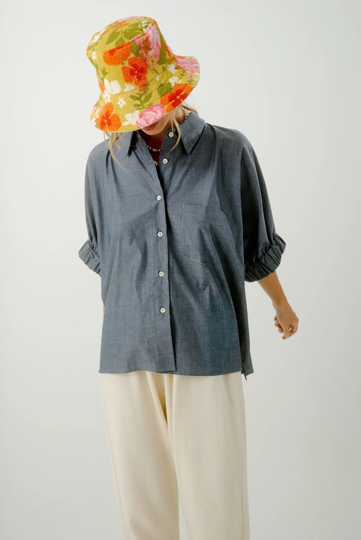 LE SHORTY | chambray