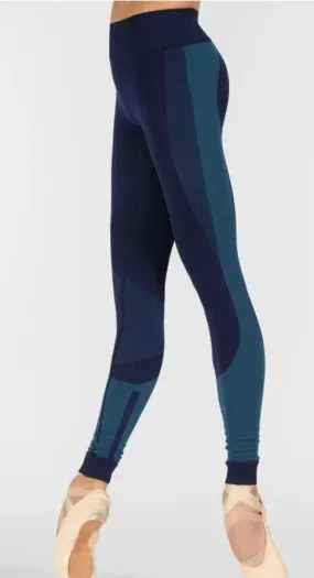 Maia Adult Seamless Leggings, Blue or Black