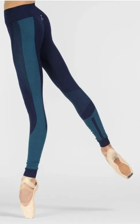 Maia Adult Seamless Leggings, Blue or Black